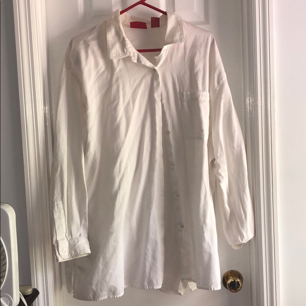 White Buttondown
